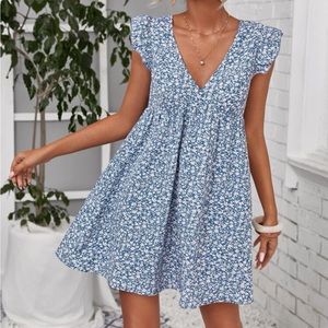 Blue summer dress - never worn